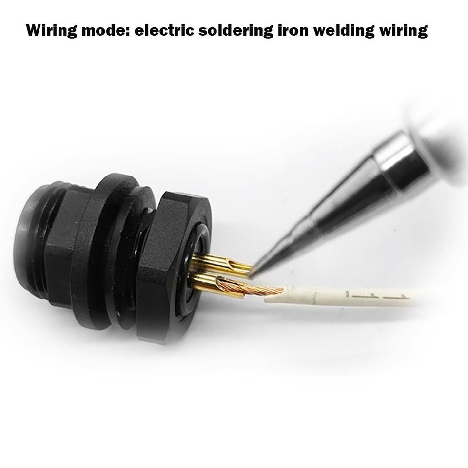 IP68 Waterproof Waterproof Connector Male Female Plug Socket Electrical