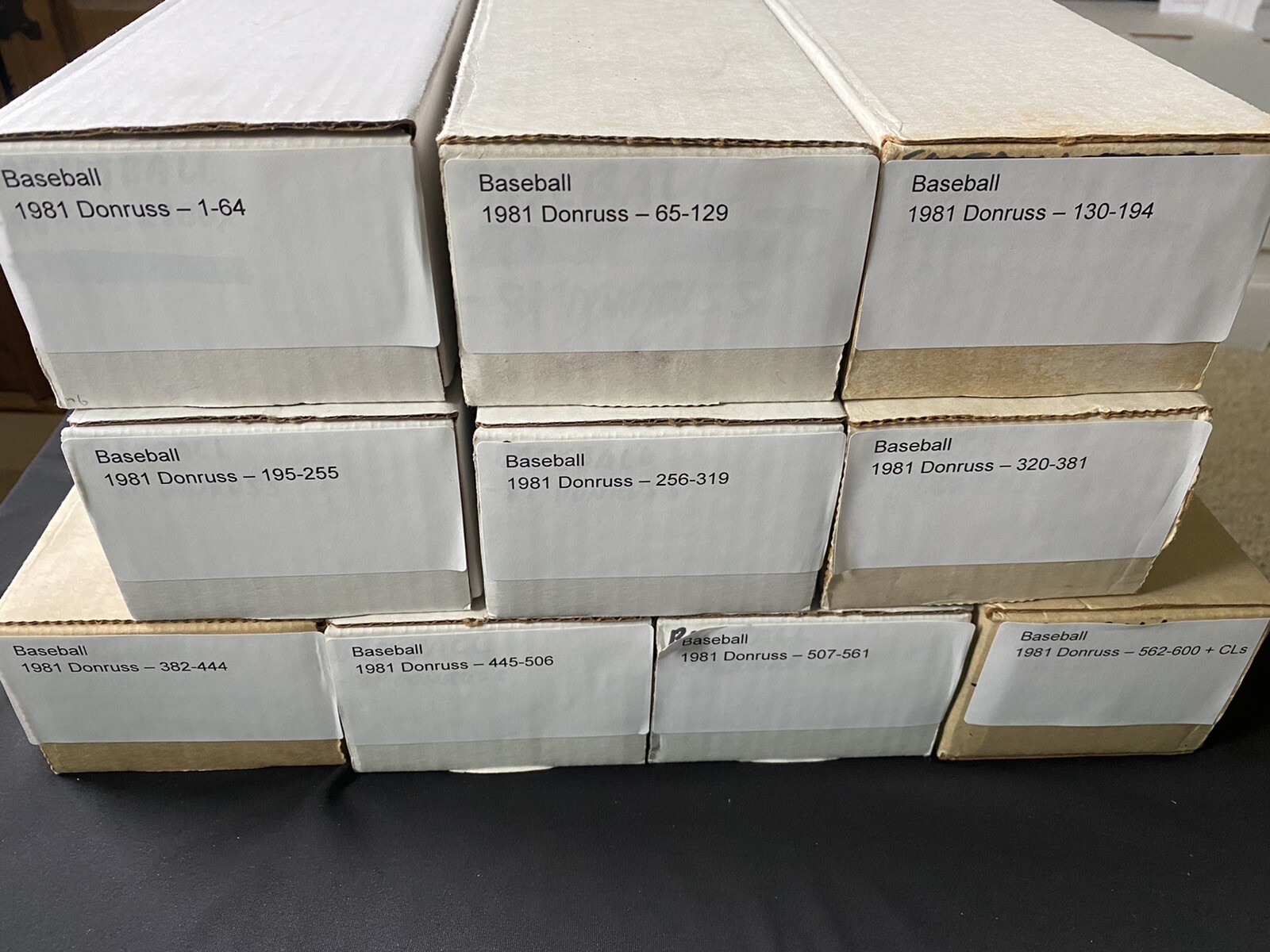 1981 Donruss - Baseball Cards - #1-200 - Complete Your Set - You U Pick