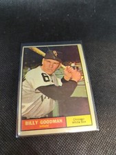 1961 Topps Billy Goodman #247 Chicago White Sox Baseball Card