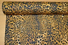Designer ROSE & HUBBLE 100% COTTON Animal Skin LEOPARD PRINT FABRIC MATERIAL 