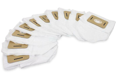 GV 8 Quart Genuine 10 Pack of Disposable Cloth Backpack Vacuum Cleaner Bags HEPA