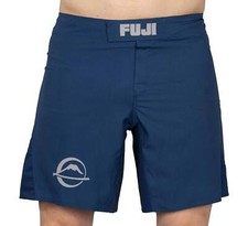 Fuji Baseline MMA BJJ No Gi Grappling Competition Fight Board Shorts - Navy Blue