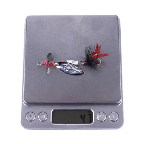 15PCS Casting Fishing Lures Spinnerbait Spoon Bait 6.7cm/4.7g Metal Blade Bass - Picture 2 of 7