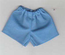Homemade Doll Clothes-Light Blue Short With Elastic Waist fit Ken Doll M1