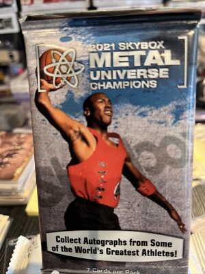 Skybox Mental Universe Champions 4 Packs Possible Auto     