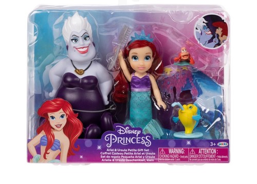 Neu im Karton! Disney Prinzessin - Kleine Meerjungfrau Ariel & Ursula Petite Geschenkset
