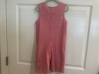 Smock A Dot Kids Boys Size 12 Months Red Smocked Gingham Longtall Romper — photo 7