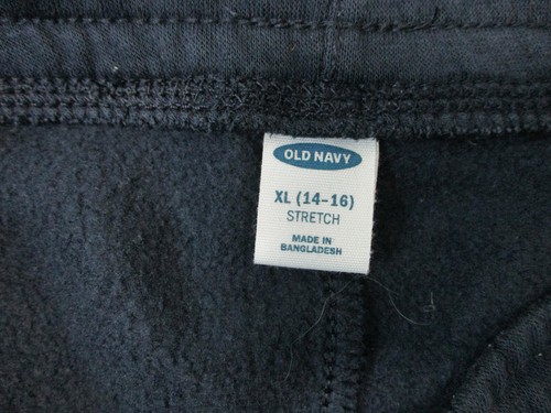 Old Navy Pajama Pants Extra Large Youth Navy Blue Stretch Sleepwear Modern Boys - Picture 5 of 8