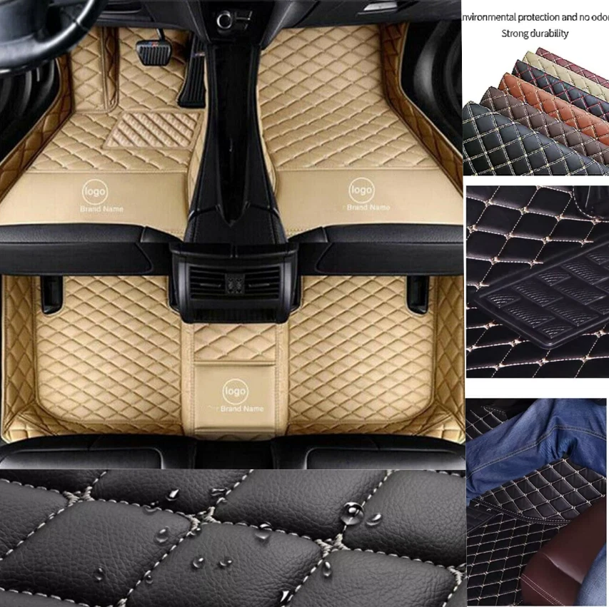 Fit for Jaguar All Models Car Floor Mats Carpets Cargo Liners Mats Waterproof - Изображение 4 из 4