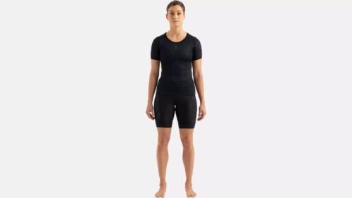 Specialized SL Short Sleeve Merino Base Layer Women's Small - Black - NEW
