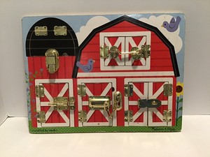melissa and doug latches board ebay