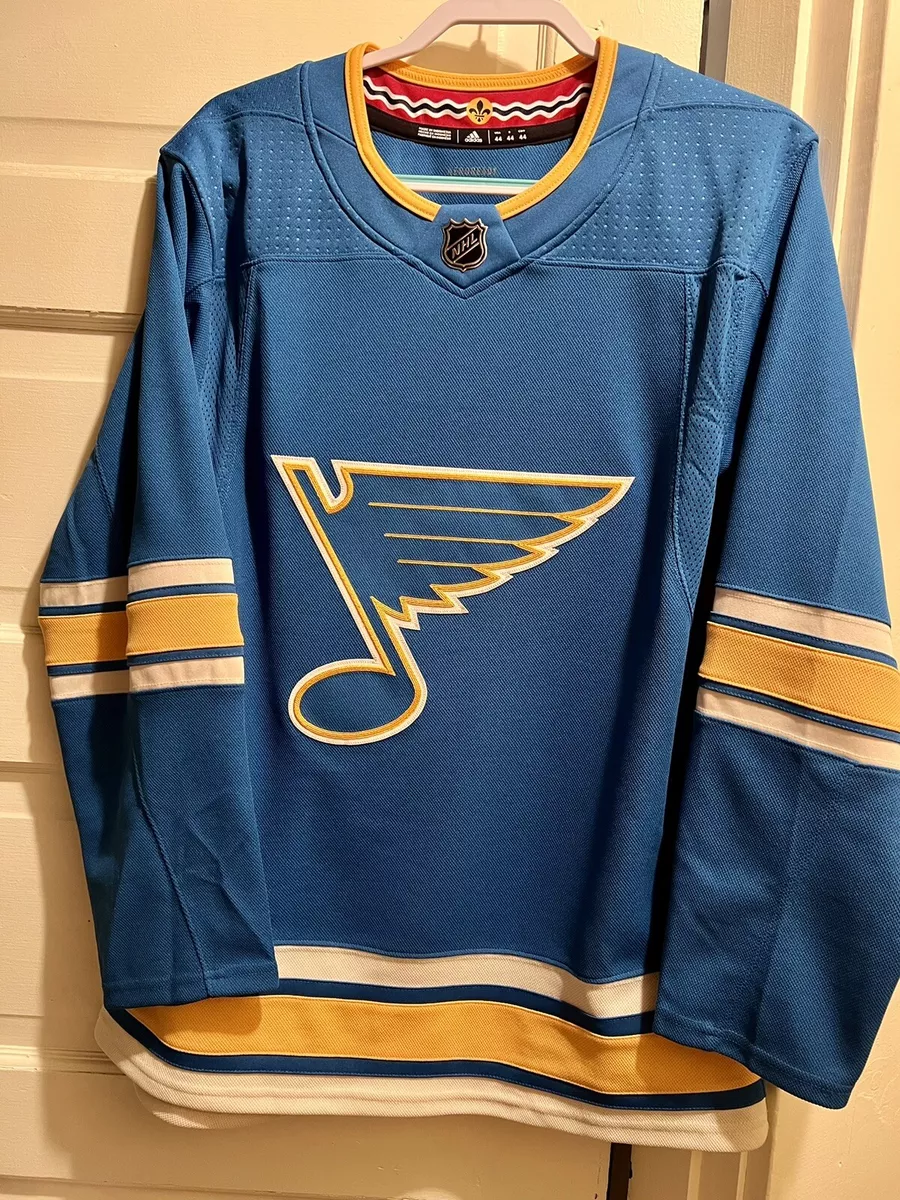 NHL adidas St. Louis Blues 3rd Jersey Size 44(xs)