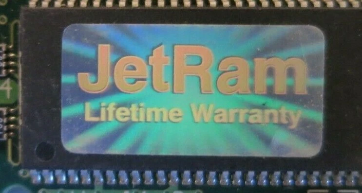 Transcend JetRam JM417S643A-75=BJ 128MB SDR SDRAM 144pin SO-DIMM PC133 Memory - Image 4 of 4