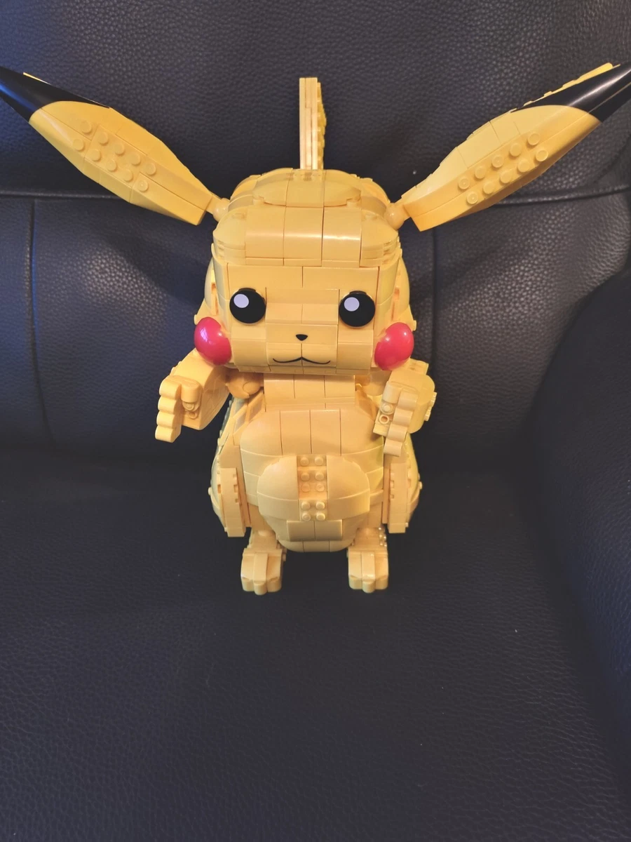 Mega Construx Pokemon Jumbo Pikachu FVK81 825 Pieces Please Read Description