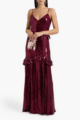 rare london lace dress Blue Cami-floral Lace Slip Midi Dress – Rare London main image 1