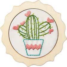 Embroidery Kit My 1st Stitch Stuck On You Cactus 47811E