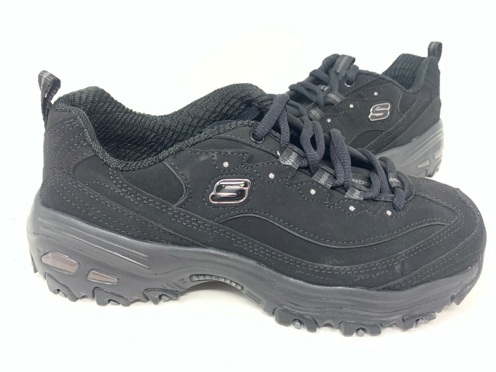 Lace Up Shoes Black #11949 76Q tz | eBay