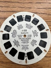 Vintage View-Master reel FT.25 Rudolph the Red-Nosed Reindeer