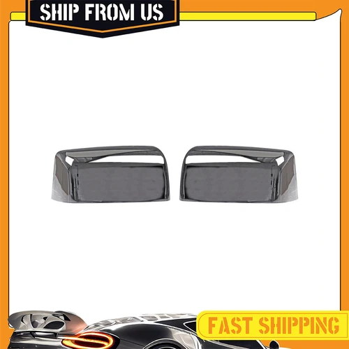 Dorman 2X Front Left Right Door Mirror Cover Fits 09-13 Ford F150 Truck PO09_WT