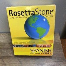 Rosetta Stone Spanish Latin America 1 2 Personal Edition for PC, Mac