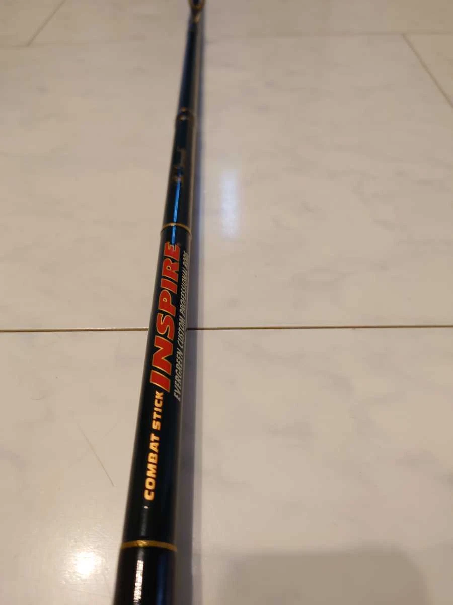 Evergreen Inspire Combat Stick Icsc-60M.Tg.6Ft.Lure 1/4 3/4Oz Line 20Lb.One Piec