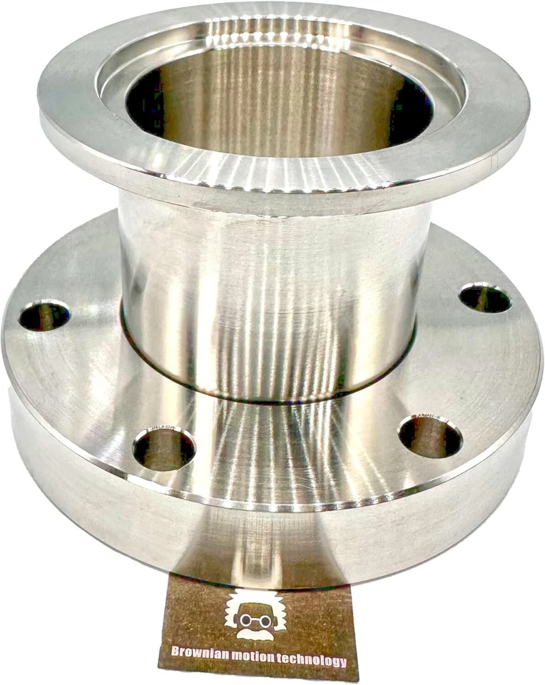 Convertidor reductor de brida Conflat CF 2.75" 2-3/4" a KF40 para sistema de vacío Foto 2 de 4