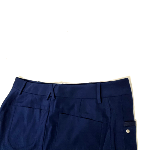Polo Ralph Lauren Womens Chino Shorts Size 8 Blue Above Knee Zip Fly BNWOT - Picture 10 of 24