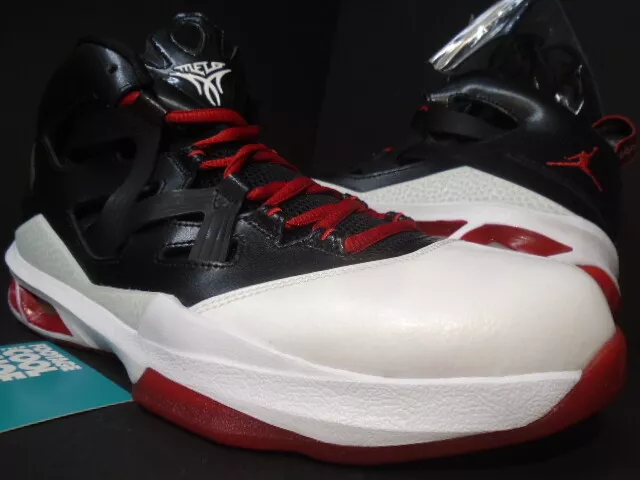 2013 NIKE AIR JORDAN MELO M9 IX 9 CARMELO BRED BLACK WHITE RED