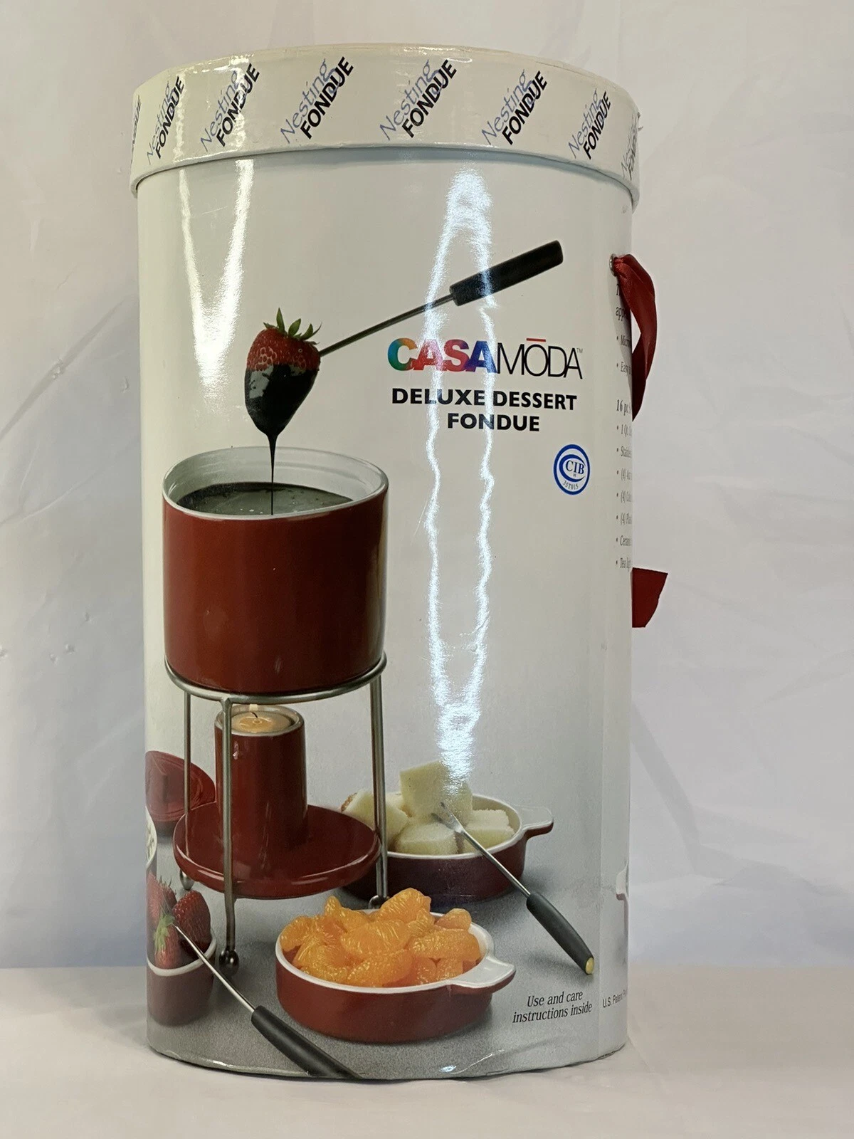 Casanova Deluxe Dessert Fondue