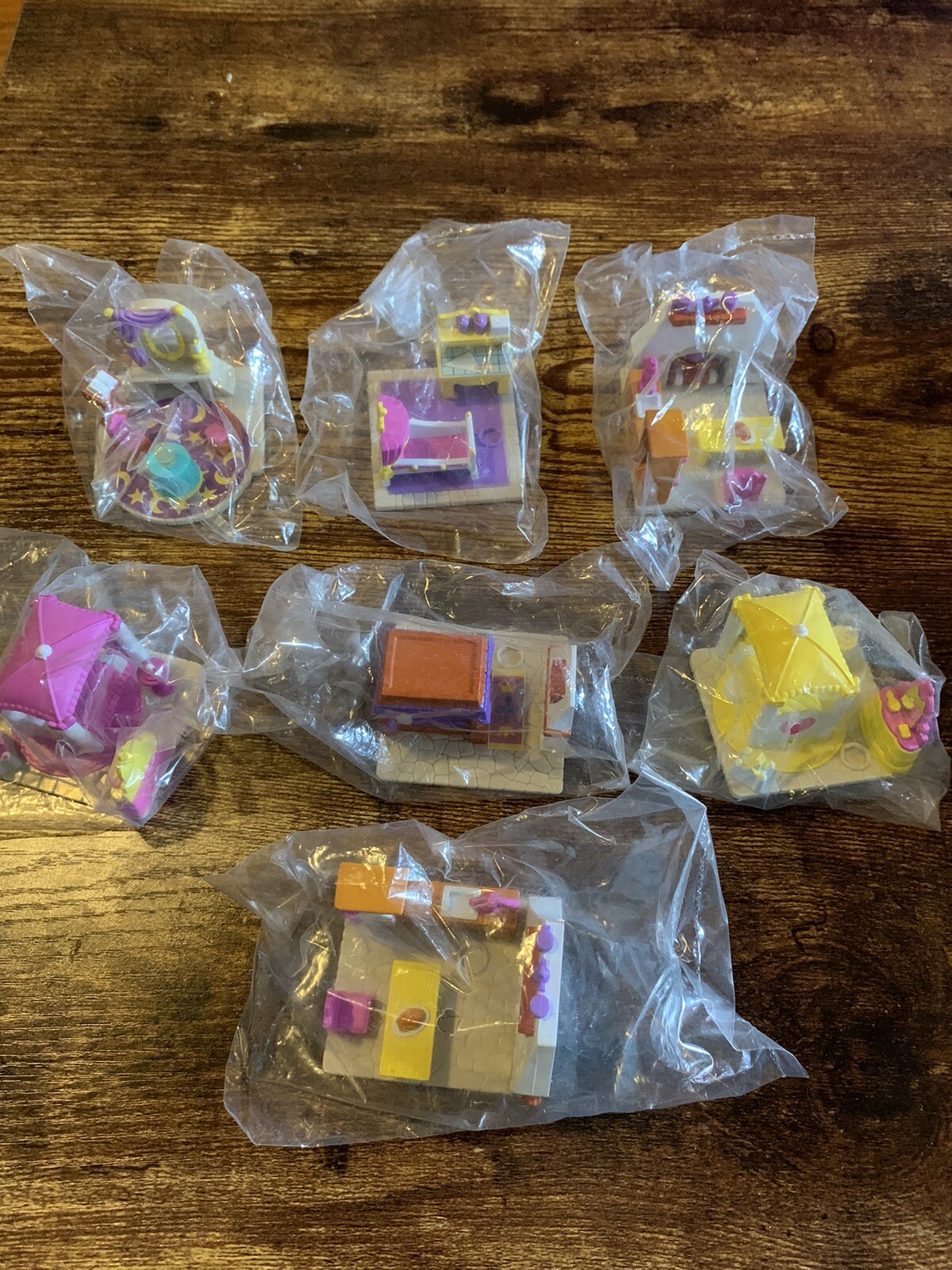 7 NIP NOS Lewis Galoob My Pretty Dollhouse Replacements Polly Pocket Bluebird