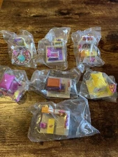 7 NIP NOS Lewis Galoob My Pretty Dollhouse Replacements Polly Pocket Bluebird