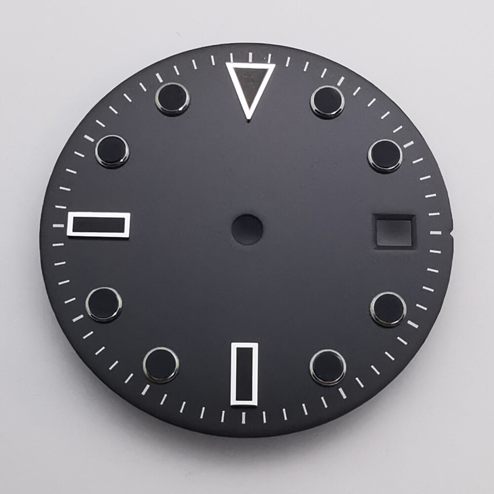 28.5mm watch dial laser custom logo diy fit NH35 Miyota 8215