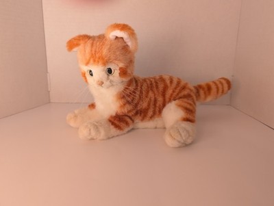 1991 Takara PURR-FECT Tabby Kitty Cat Plush Purrs & Meows Animated Vintage WORKS