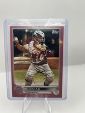 2022 Topps Series 2 Elias Diaz Mothers Day Hot Pink /50