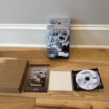 Modern Air Combat Lock On GOLD PC CD-ROM Game - Rare BOX Set
