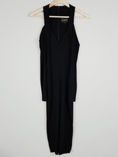 NOOKIE | Womens Black Cold Shoulder Dress [ Size S or AU 8 / US 4 ]