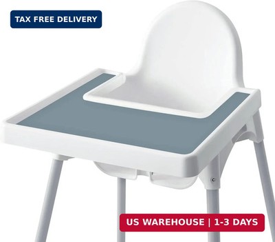 High Chair Placemat for IKEA Antilop Baby High Chair Silicone Placemats Only Mat