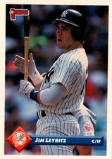 1993 Donruss #477 Jim Leyritz