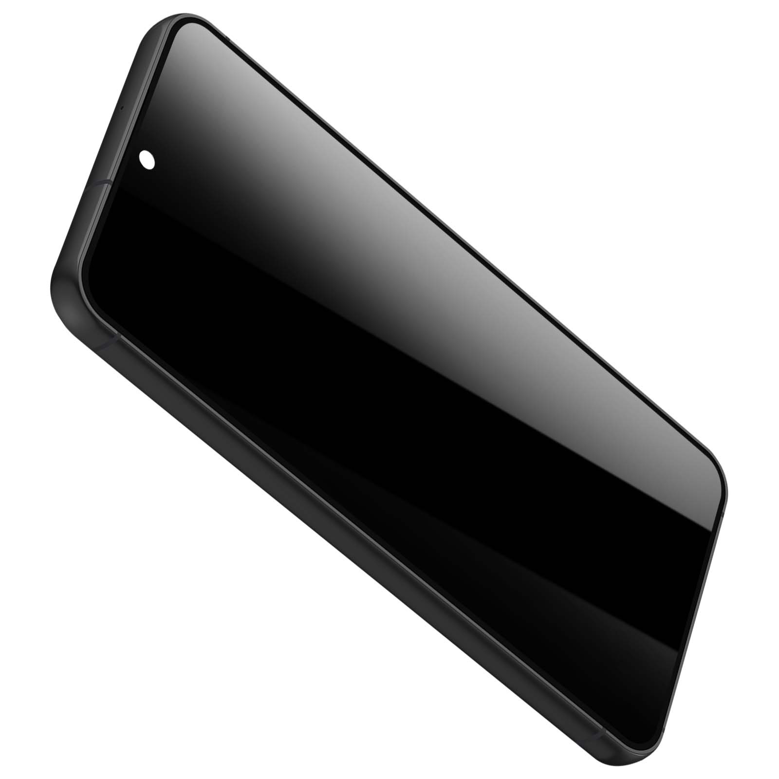 Écran OLED Clappio avec coque pour Galaxy S23 gris résistant
