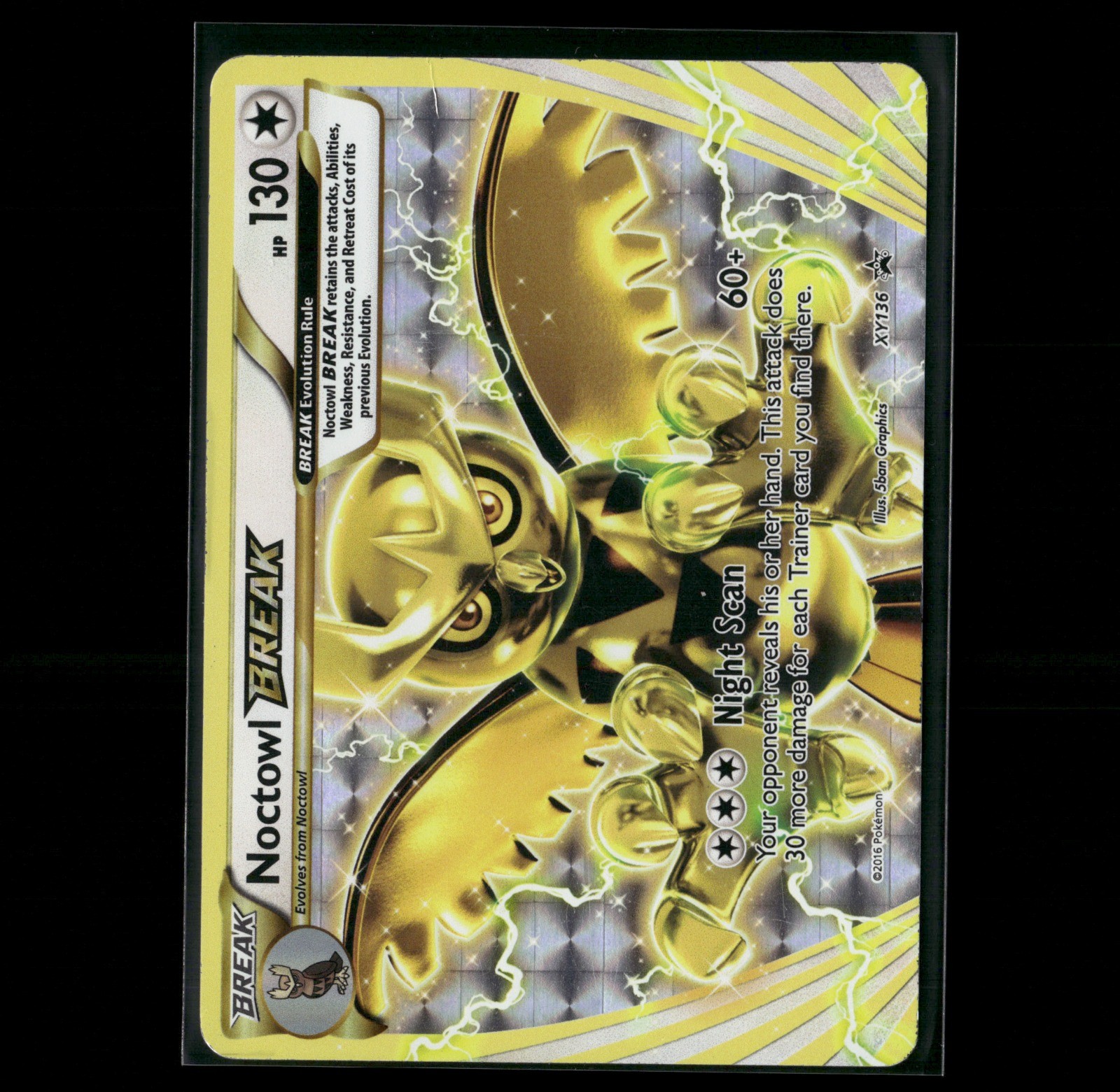 Noctowl BREAK Promo #XY136 XY Promos 2013 MP Yukishiro Tada