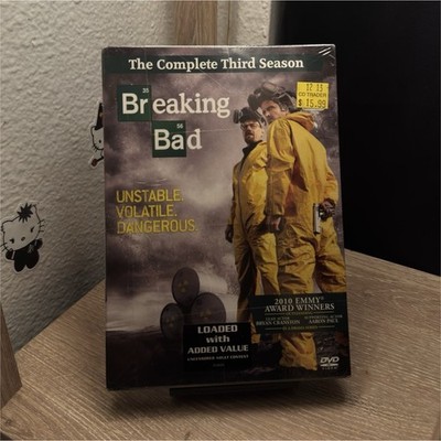 Breaking Bad Third Season DVD Box Set Bonus Features Bryan Cranston Aaron Paul