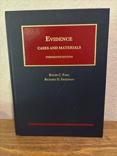 Evidence, Cases and Materials (University Cas...