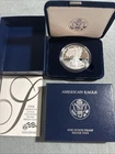 2008 W American Eagle 1oz Silver Proof Coin W/box and COA