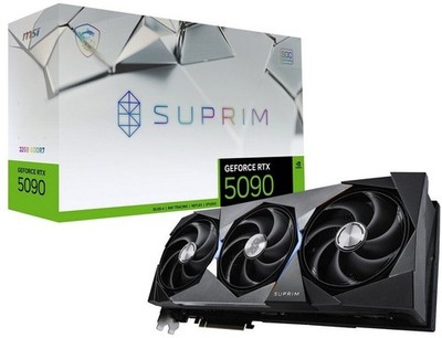 MSI SUPRIM GEFORCE RTX 5090 32G SOC (NVIDIA 32GB GDDR7) Grafikkarte Neuware! 19%