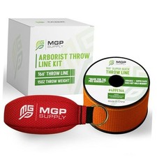 Arborist Throw Line Kit  15oz Throw Weight  166ft Rope  Ultra Slick 15 Oz