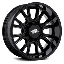 Moto Metal MO810 LEGACY Wheel 17x9 (20, 8x165.1, 125.1) Black Single Rim