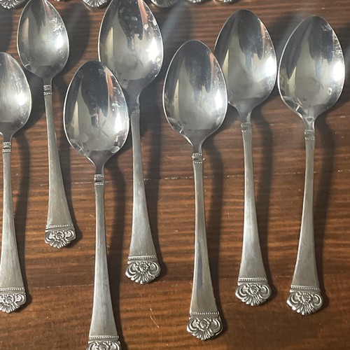 Vintage EKCO Classic Crest Stainless Steel Serving Utensils 39 Piece Lot - Picture 7 of 8