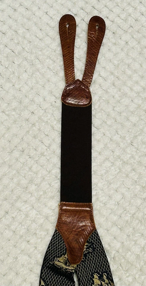 Thurston Inglés Edición Limitada Tirantes Tirantes Royal Navy 1786 Velero Foto 2 de 4