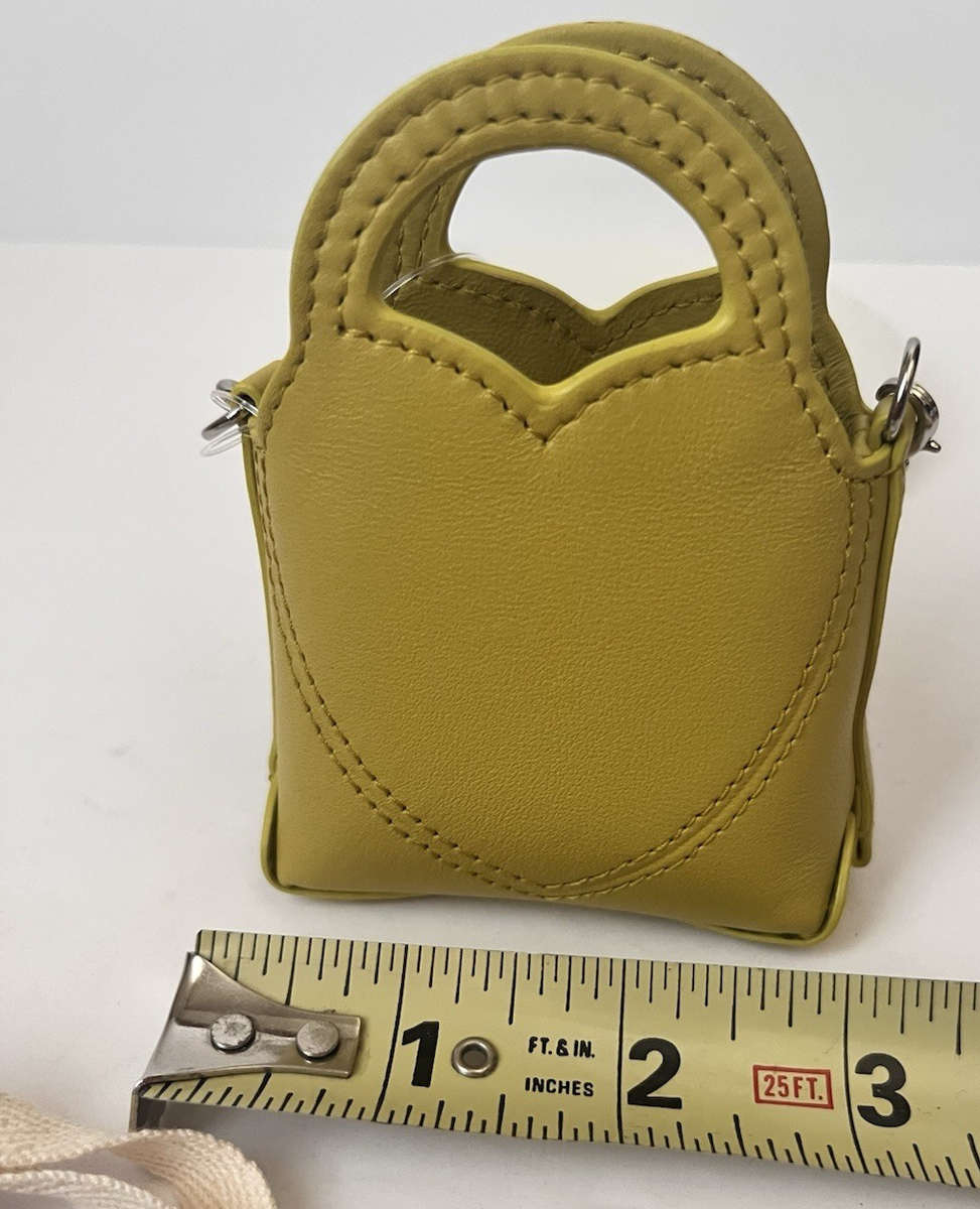Tiffany & Co. Please Return To Tiffany Yellow Leather Heart Nano
