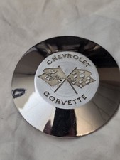 Corvette 1956-62 C1 Original Steering Wheel Horn Button - Gm 760805 Corvette 1956-62 C1 Original Steering Wheel Horn Button - Gm 760805